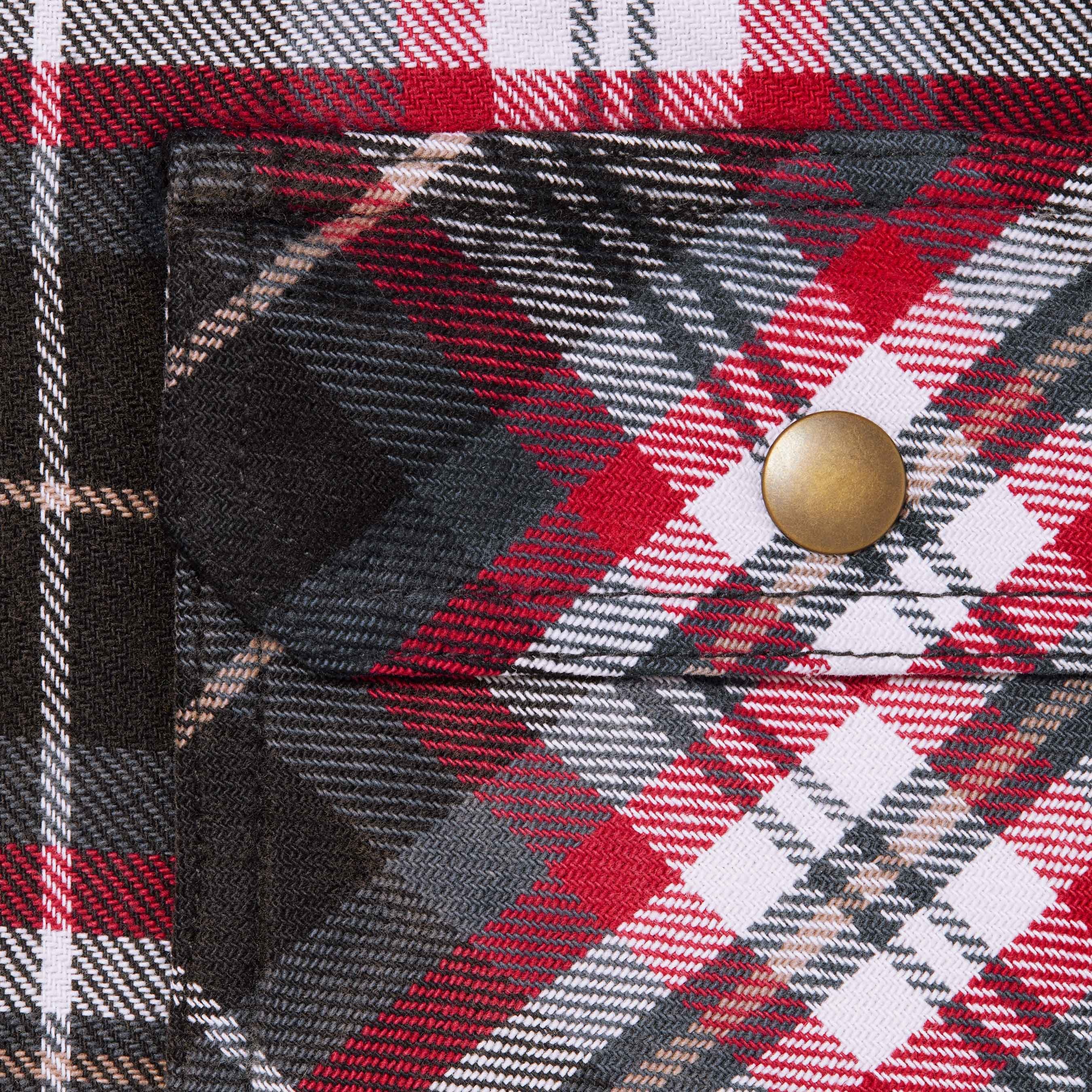 Supreme®/Dickies® Lined Zip Up Hooded Flannel Shirt view 6